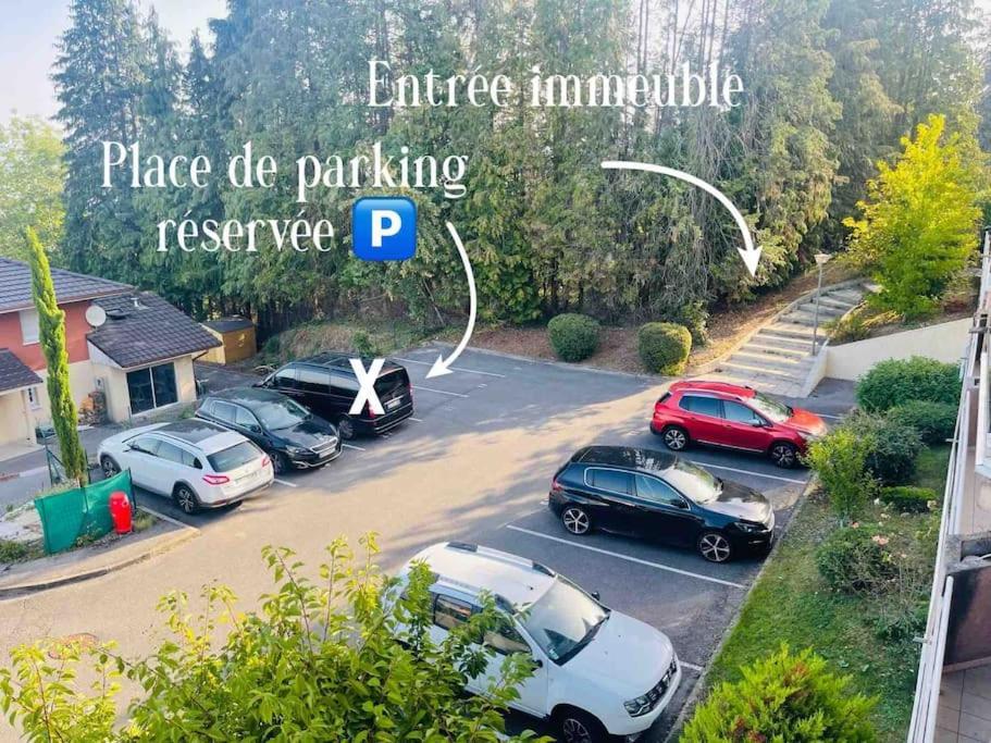 Magnifique Appart Renove Evian Duplex Vue Lac 8 Pers Exterior photo